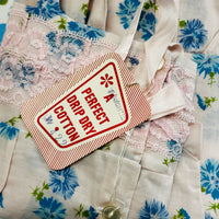 Unworn All Cotton Night Dress VINTAGE