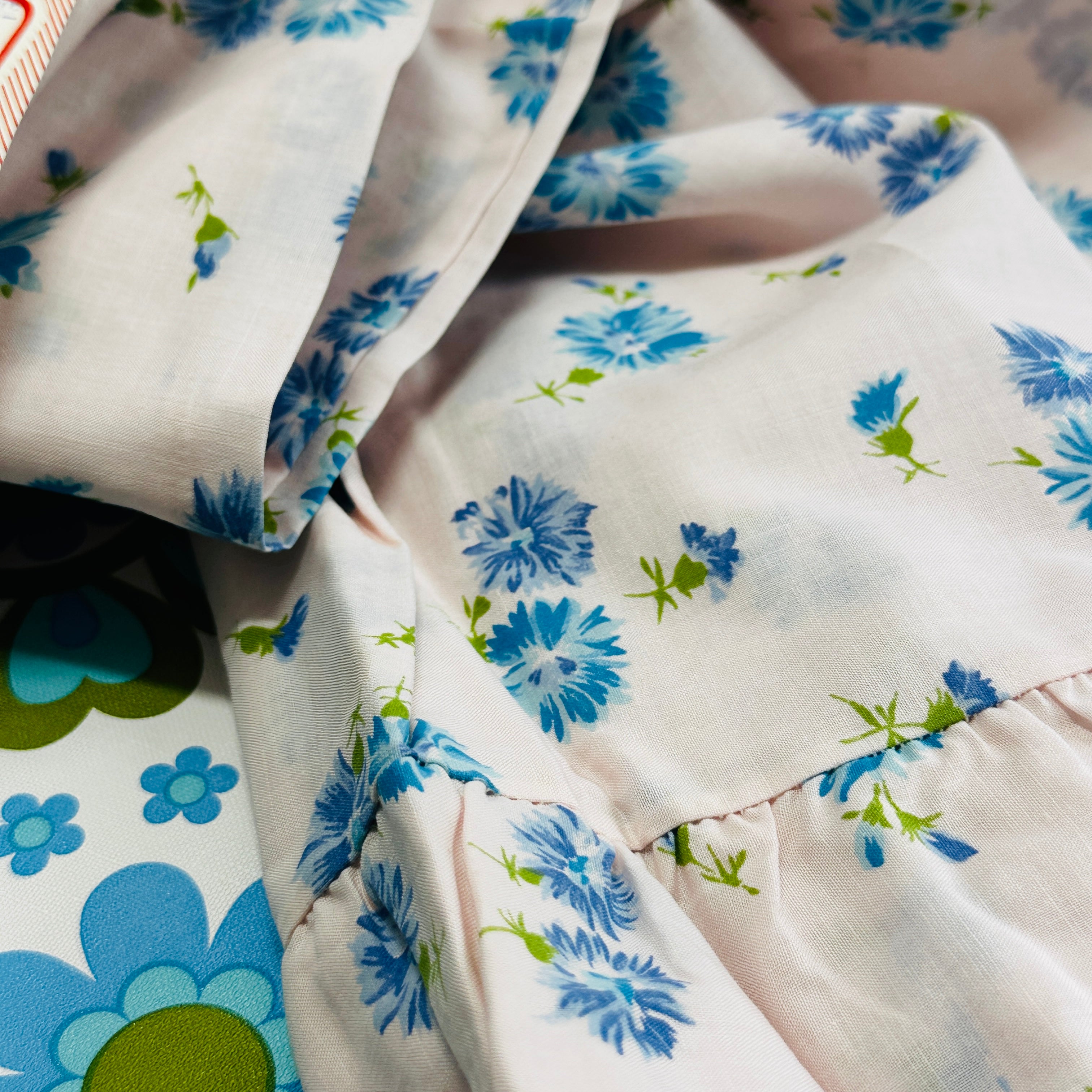 Unworn All Cotton Night Dress VINTAGE