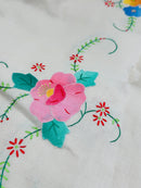 STUNNING Vintage Tablecloth Handmade NAPKINS Large