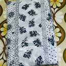 Fab All Cotton Vintage VENTURE Sheet Set Navy Blue & White