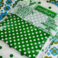Fab All Cotton Vintage VENTURE Sheet Set