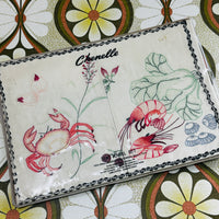 Retro Embroidered Tea Towel Set