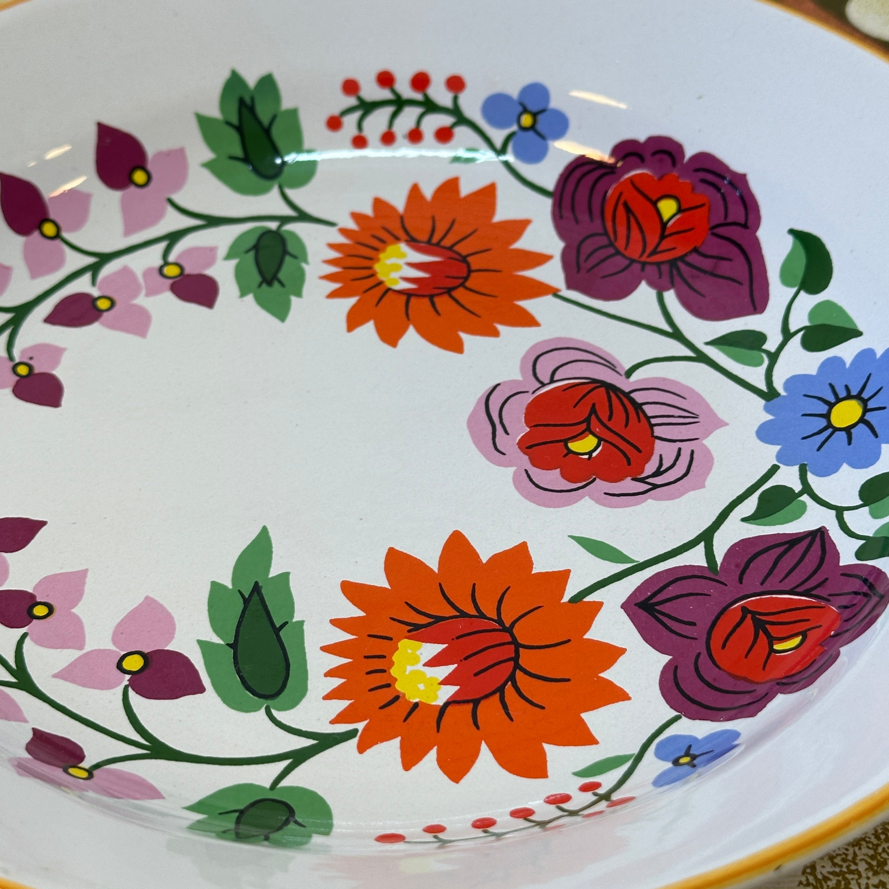 Stunning Vintage Large Bowl