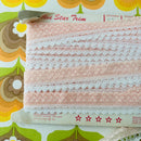 Large Roll of VIntage LACE APRICOT