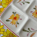 Red Trim JAPAN Vintage Serving Platter