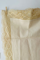 STUNNING Thick Linen Table Cloth