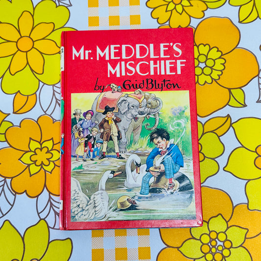 Mr Meddle's Mischief ENID BLYTON ~ Vintage