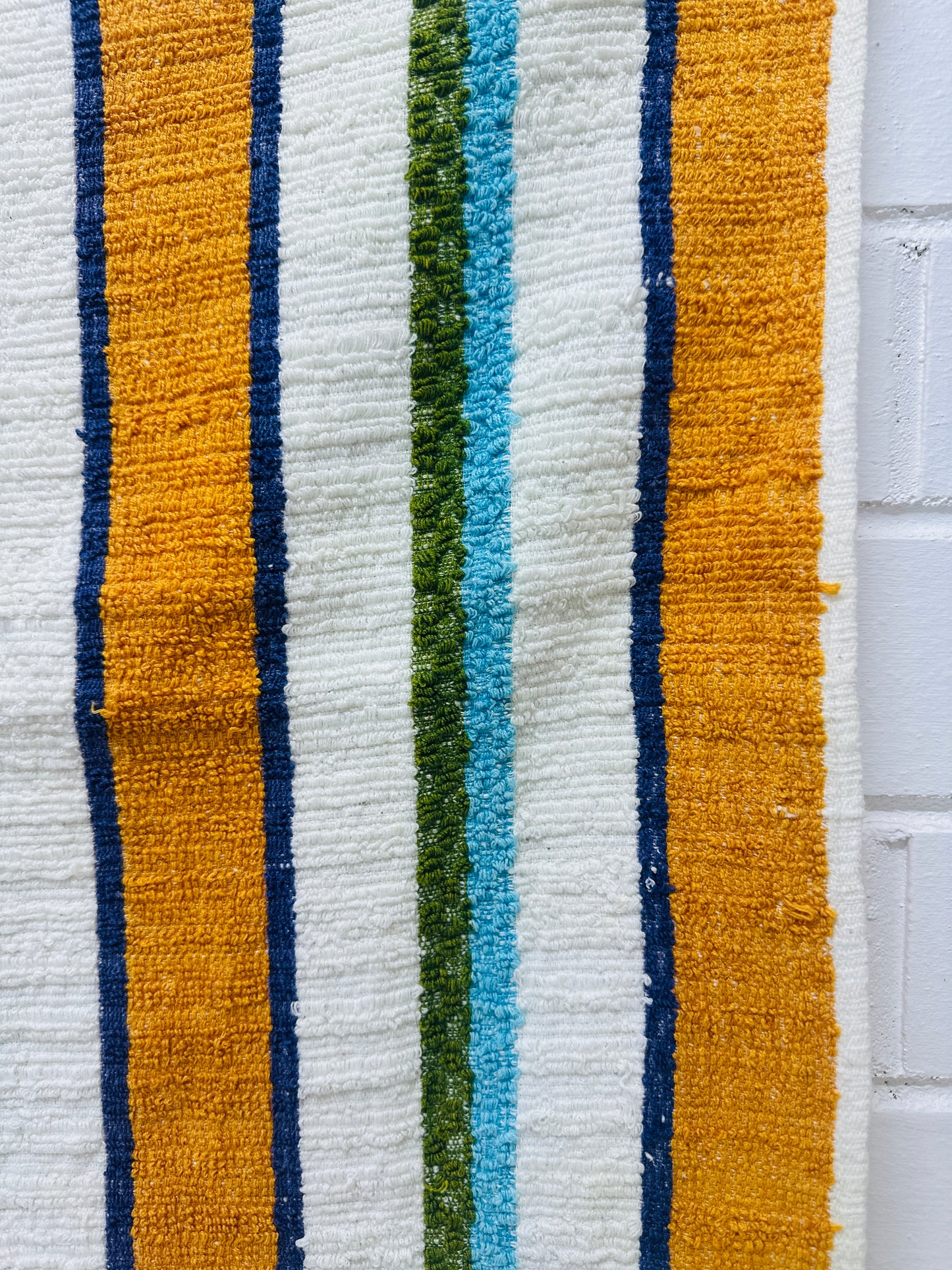 Cool Vintage Striped Bath Towel