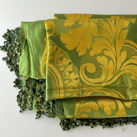 AMAZING Vintage DAMASCO Leucio Piemonte Bedspread