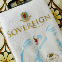 SOVEREIGN 100% Cotton Towel VINTAGE Stock