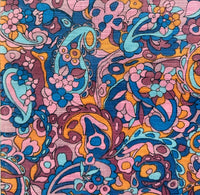 260cms Amazing Retro VINTAGE Cotton Fabric Stunning