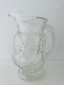 LARGE Vintage ANCHOR HOCKING Glass Jug