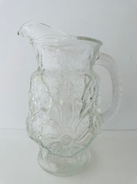 LARGE Vintage ANCHOR HOCKING Glass Jug