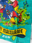 RARE Vintage Fantasy Glades Tea Towel HEIL Port Macquarie