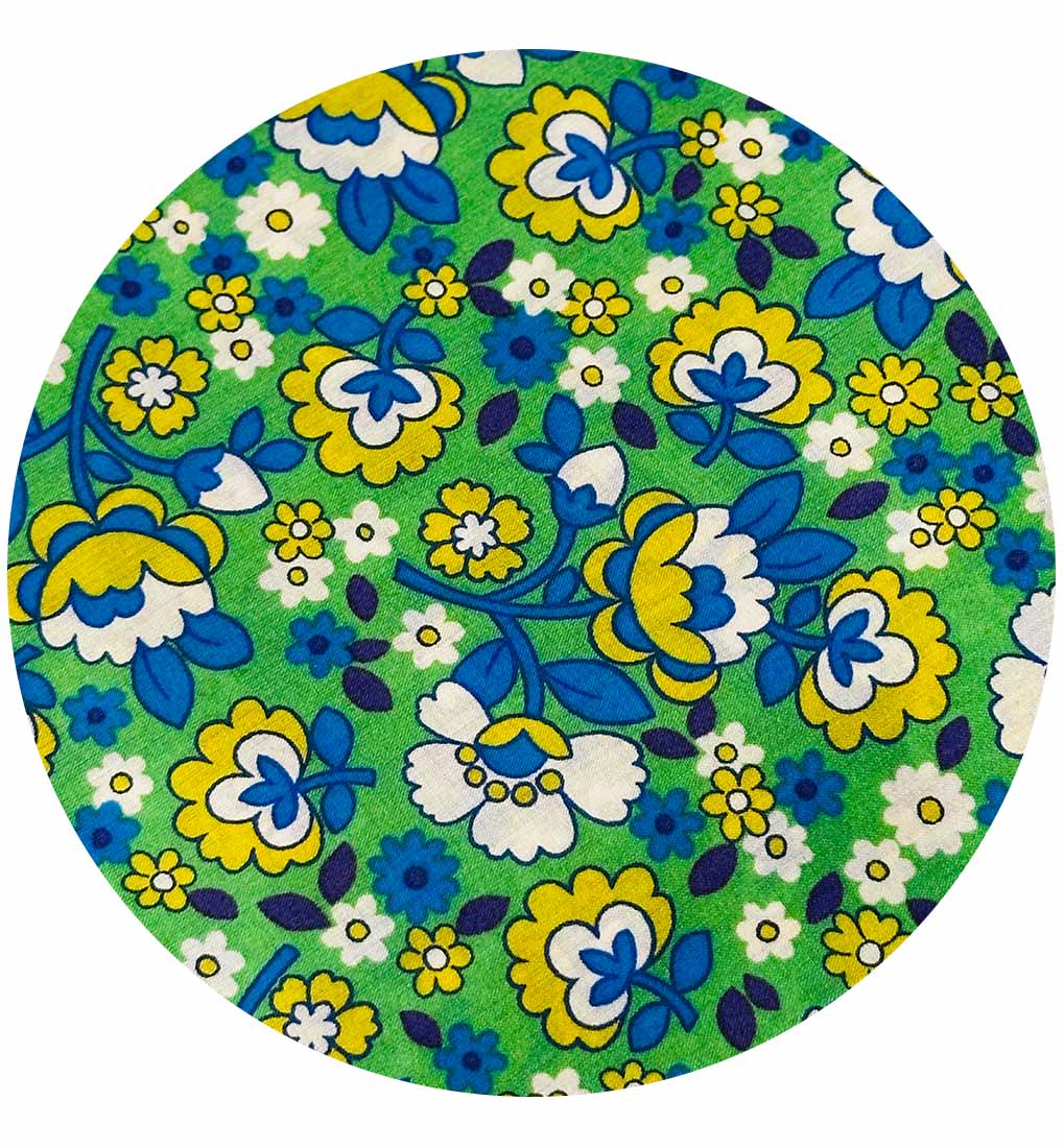 Liberty Floral Rebelion Dancing Posies Cotton Fabric | Sold by Half Metre
