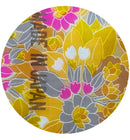170cm | Vintage 1960s Floral Cotton Fabric | Retro Mod Print
