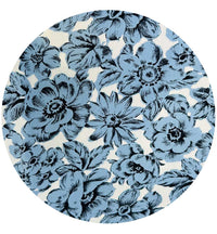 260cm | Vintage Blue Floral Cotton Fabric