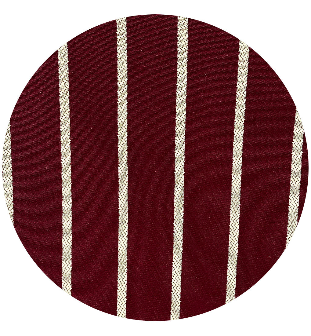 290cms Heavy Weight Maroon Striped Fabric