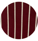 290cms Heavy Weight Maroon Striped Fabric