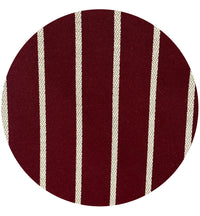 290cms Heavy Weight Maroon Striped Fabric