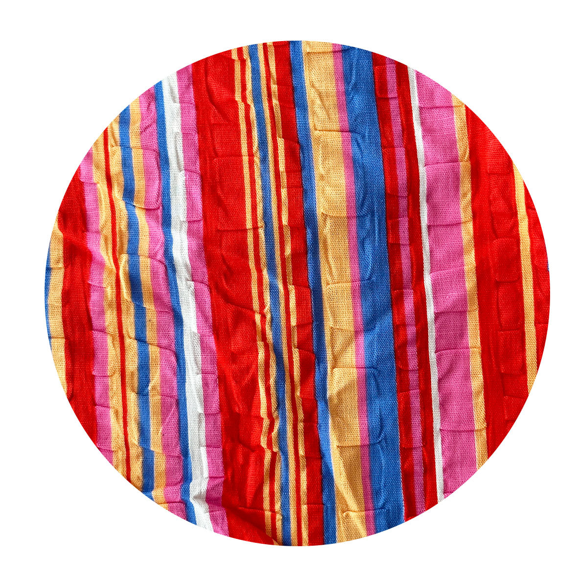 160cms Striped Bright Vintage FABRIC