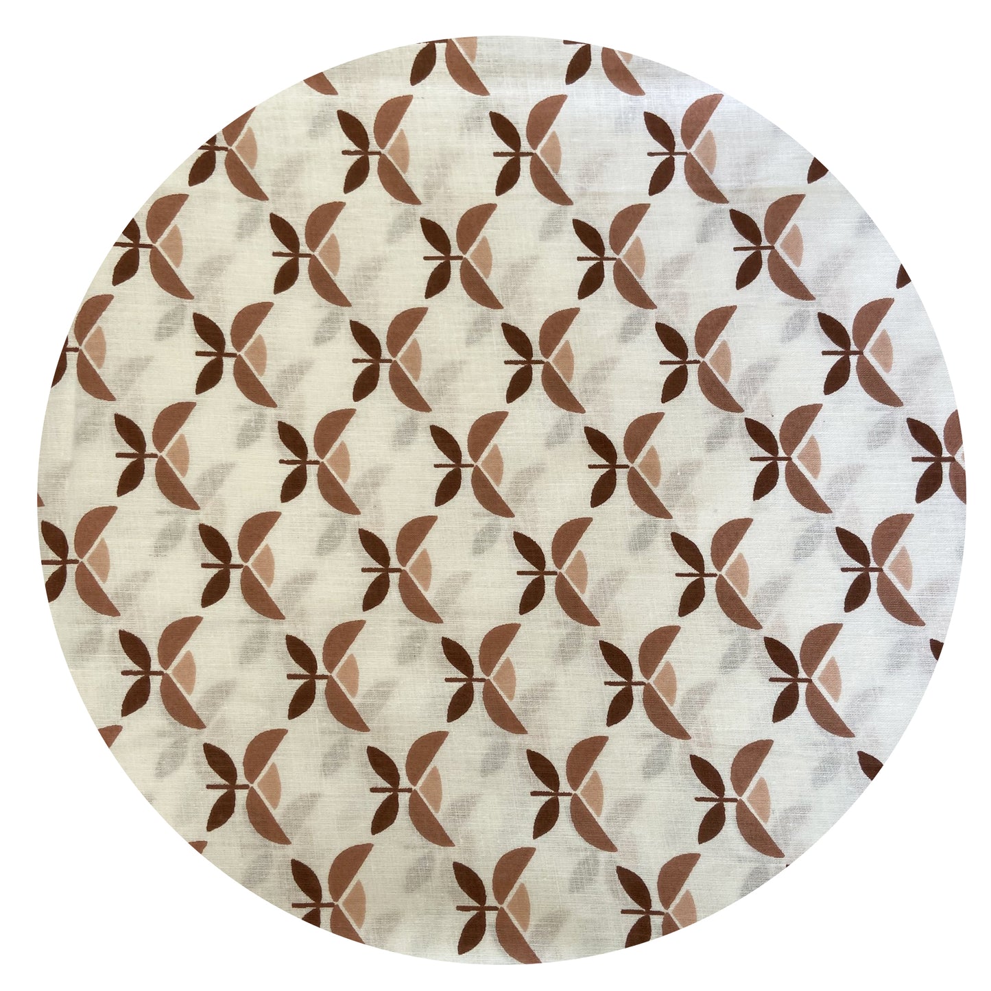 VINTAGE Cotton Sheet Fabric UNUSED Cute Design CRAFT