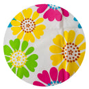 210cms Large Bright Modern Floral Print Light Weight Fabric