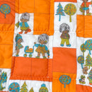 BRIGHT VINTAGE Quilt Vintage Bedding Childrens Bedroom