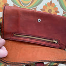 Genuine Leather Handbag BOHO Hippy Old School 70's