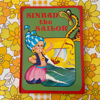 Vintage POP UP Book Sinbad The Sailor Hard Cover