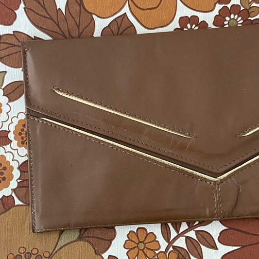 Genuine Leather Clutch Handbag Cute Evening Bag