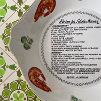 Japan LOBSTER Mornay Recipe Bowl KITSCH