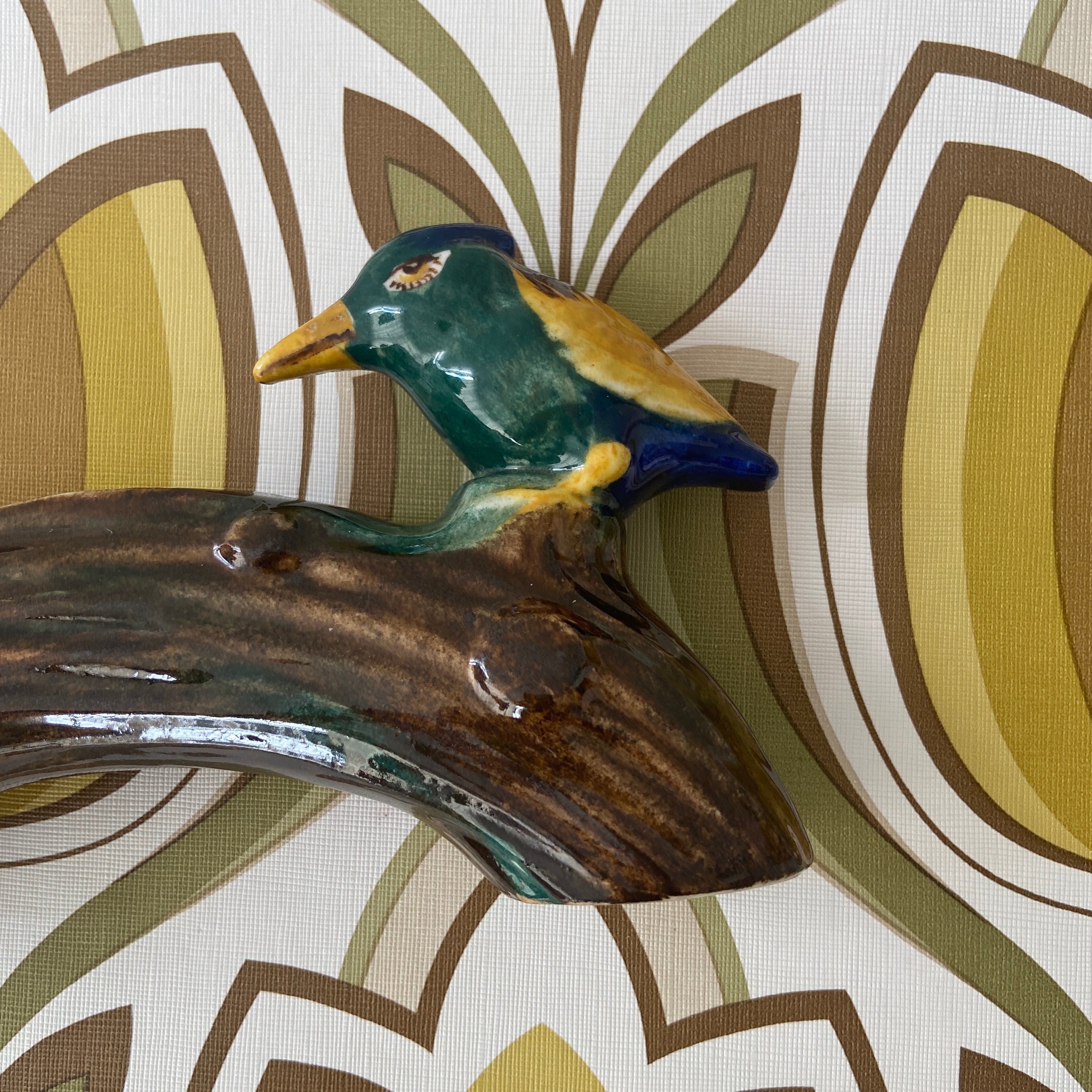 Vintage Bird VASE Kitsch Display