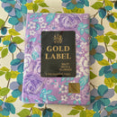 GOLD LABEL Sheet Cotton Vintage UNUSED Flat