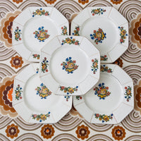 Sandwich Plates VINTAGE x 5 Royal Venton Ware