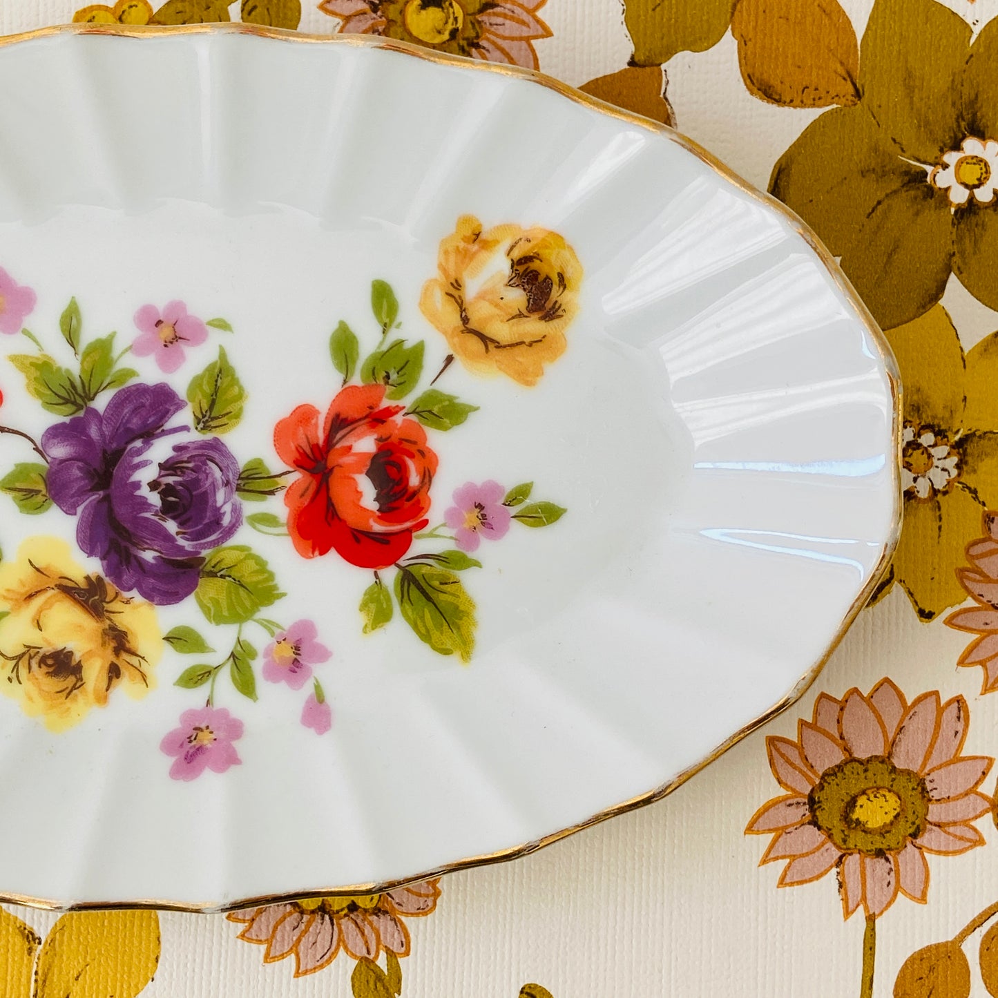 WESTMINSTER Plate Floral Vintage Dish