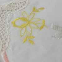 BOXED Vintage Hanky Embroidered Lace