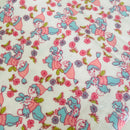 180cms Vintage Flannelette Fabric Childs Print