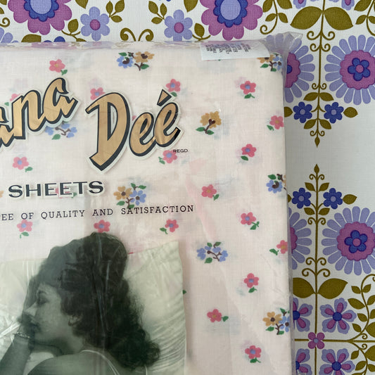 DIANA DEE Sheet Set QUEEN Vintage Cotton