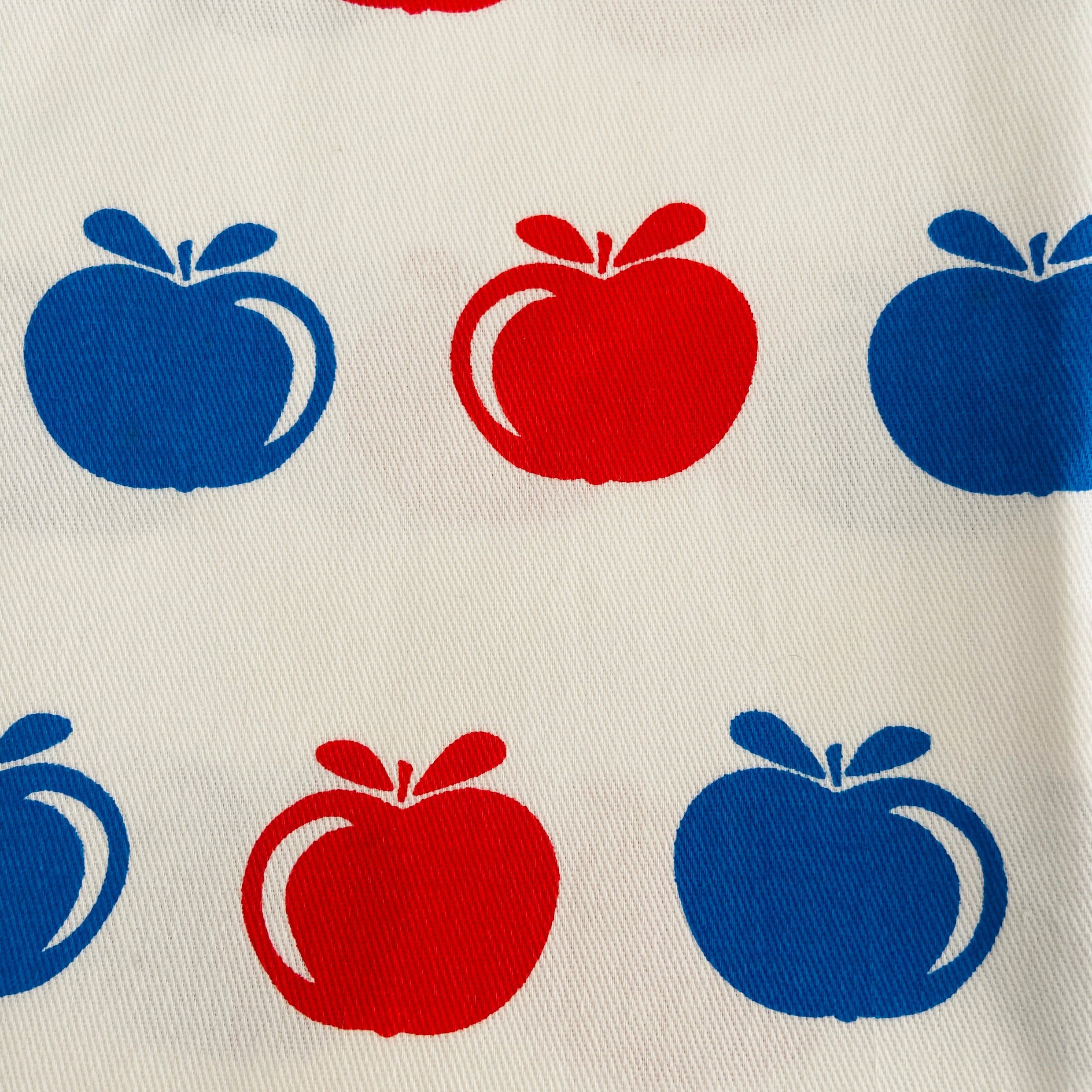 Vintage Apple Cotton Fabric Cushions Bags Thick