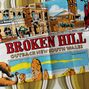 Broken Hill Tea Towel Souvenir