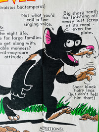 TASMANIAN Devil Tea Towel Souvenir