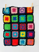 Crochet Panel CUSHION Cover Granny Squares