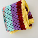 Adorable Little Handmade Knitted Blanket