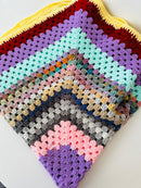 Adorable Little Handmade Knitted Blanket