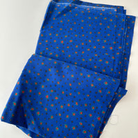 200cms Cute Blue Vintage Cotton Fabric