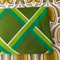 Green Retro Cotton Curtain FABRIC