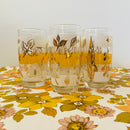 Set of 8 MINT Condition Vintage Glasses