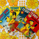 Set of Four Vintage Teddy TAR Books