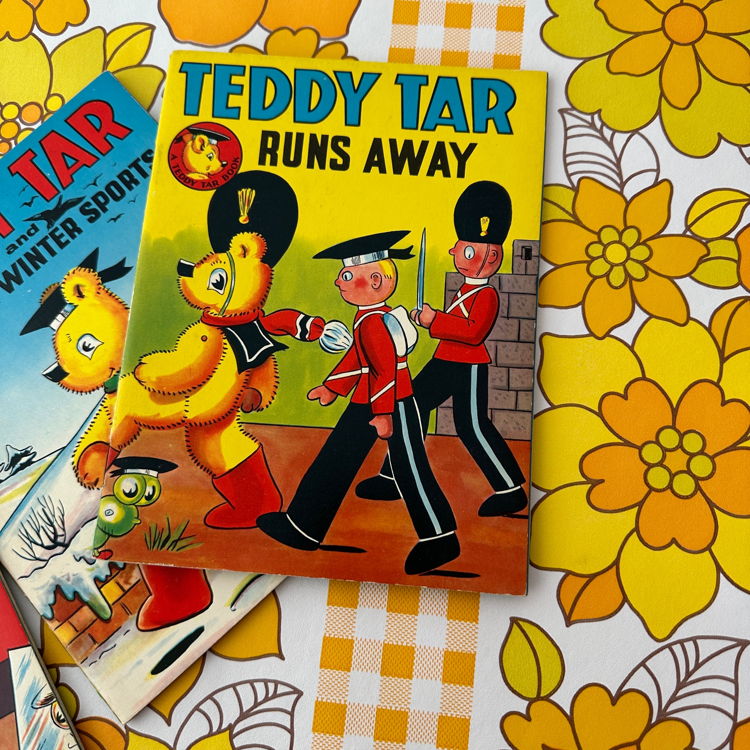 Set of Four Vintage Teddy TAR Books